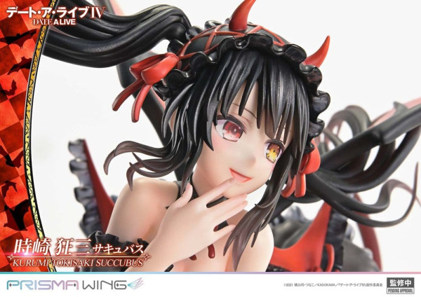Date A Live Prisma Wing PVC Statue 1/7 Kurumi Tokisaki succubus 25 cm 12