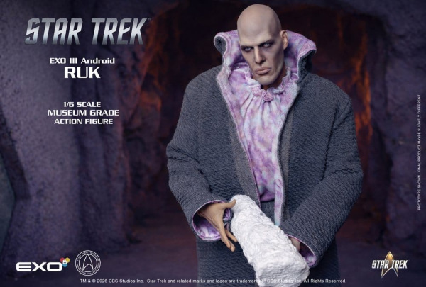Star Trek: The Original Series Action Figure 1/6 Ruk EXO III Android 33 cm 4