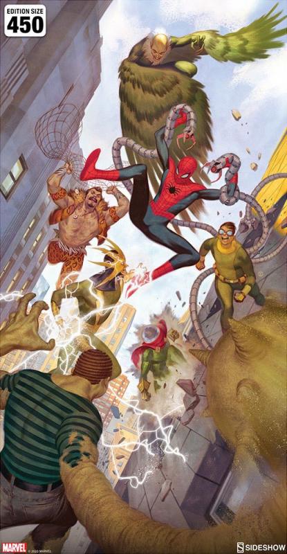 Marvel: Spider-Man vs Sinister Six - Art Print 43 x 74 cm - unframed - Sideshow