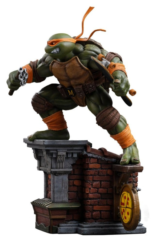 Teenage Mutant Ninja Turtles Art Scale Statue 1/10 Michelangelo Unleashed 24 cm 2