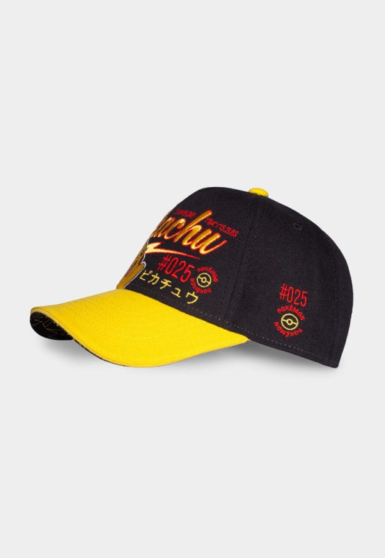 Pokémon Curved Bill Cap Pikachu Hello 1