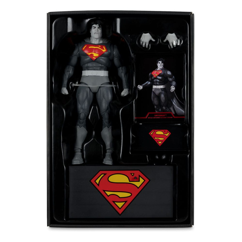 DC Multiverse Action Figure Superman (The Dark Knight Returns) (Black & White Accent Edition) (Gold 6