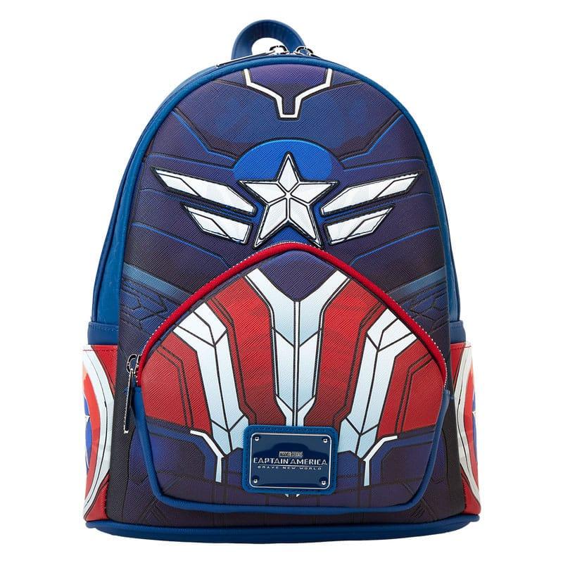 Captain America by Loungefly Mini Backpack Brave New World Cosplay