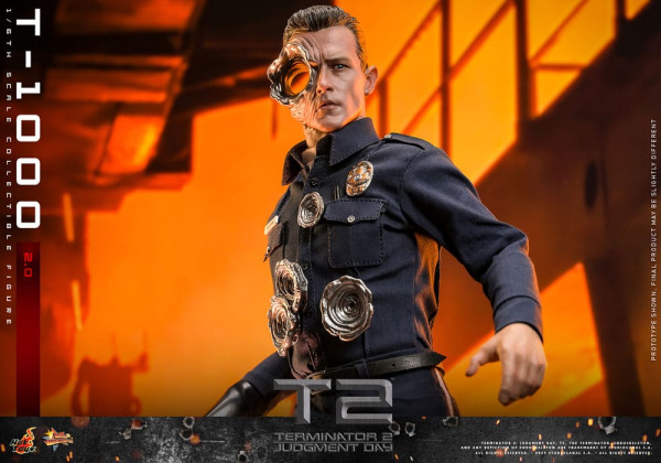 Terminator 2 Movie Masterpiece Action Figure 1/6 T-1000 (2.0) 31 cm 10