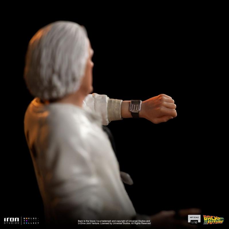 Back to the Future: Doc Brown 1/10 Art Scale Statue - Iron Studios