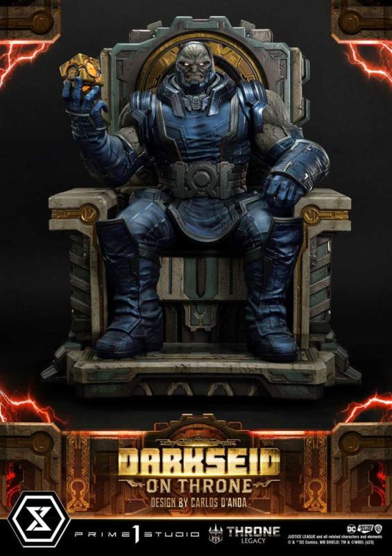 Throne Legacy Series Justice League (Comics): Darkseid on Throne 1/4 Statue - P1