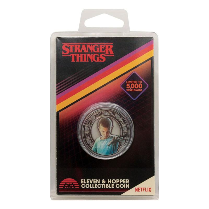 Stranger Things Collectable Coin Eleven & Hopper 4 cm