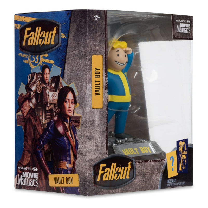 Fallout Movie Maniacs Action Figure Vault Boy Version 3 14 cm 8
