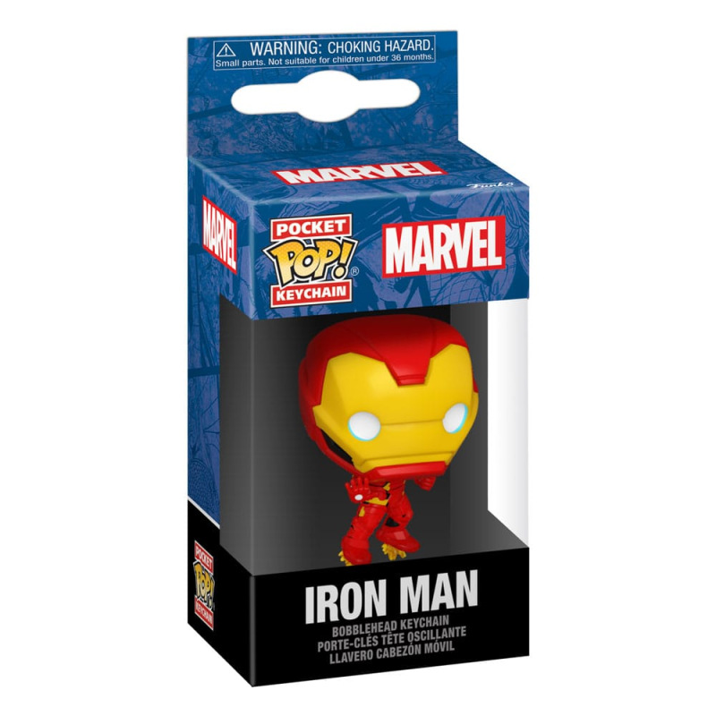 Marvel POP! Vinyl Keychains 4 cm New Classics - Iron Man Display (12) 1