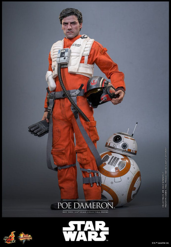 Star Wars Action Figure 1/6 Poe Dameron 30 cm 9