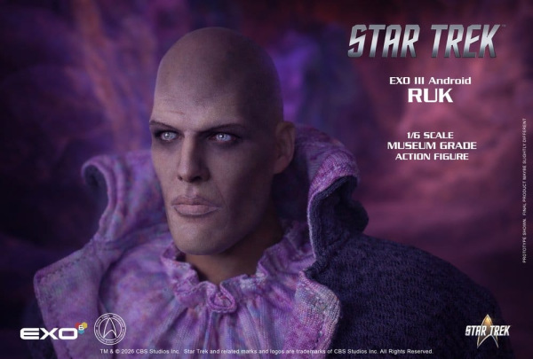 Star Trek: The Original Series Action Figure 1/6 Ruk EXO III Android 33 cm 2