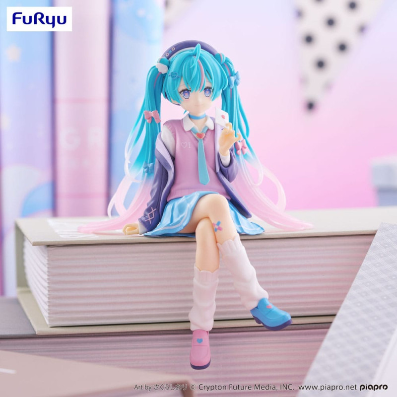 Hatsune Miku Noodle Stopper PVC Statue Hatsune Miku Love Blazer Navy Color Ver. 14 cm 4