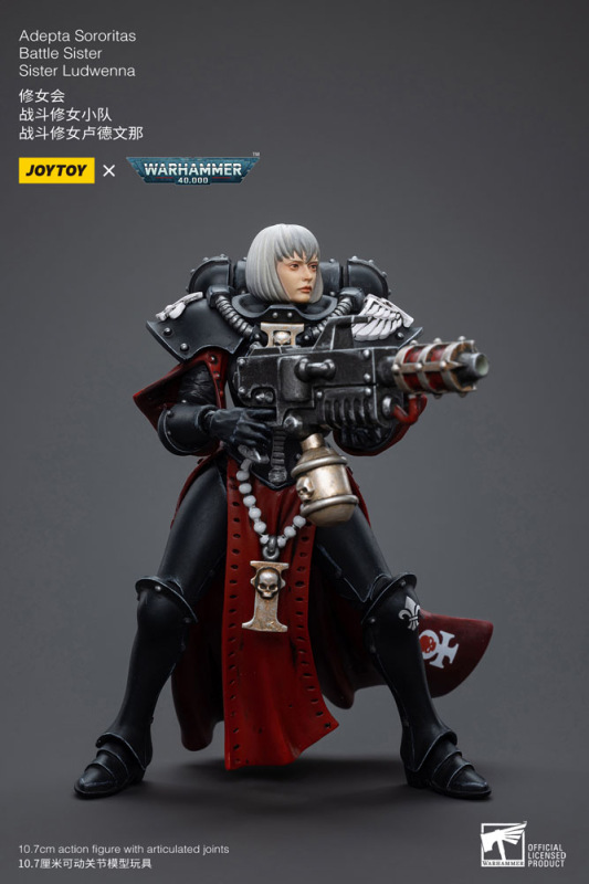Warhammer 40k Action Figure 1/18 Adepta Sororitas Battle Sister Sister Ludwenna 10 cm 6