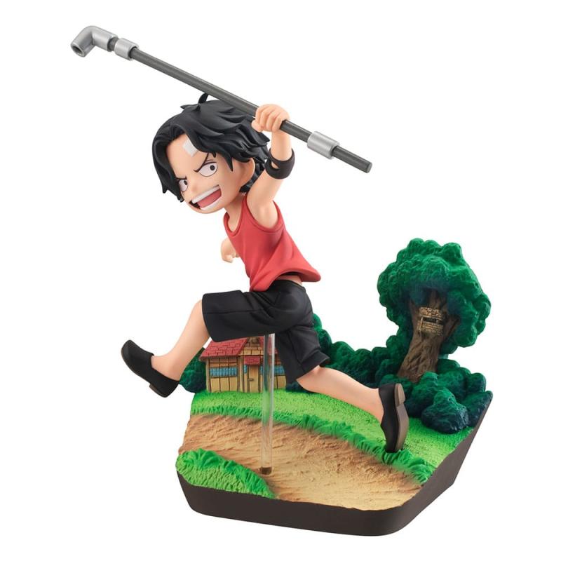 One Piece G.E.M. Series PVC Statue Portgas D. Ace Run! Run! Run! 13 cm