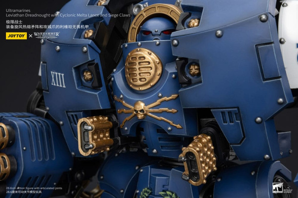 Warhammer The Horus Heresy Action Figure 1/18 Ultramarines Leviathan Dreadnought with Cyclonic Melta 2