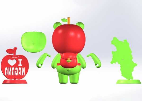 Original Character Plastic Model Kit Arukuma 10 cm 11