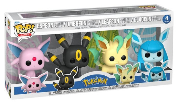 Pokemon POP! Vinyl Figure 4-Pack Eeveelutions #2 Bundle 9 cm 1