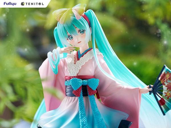 Hatsune Miku Statue Neo Tokyo Series Kimono 22 cm 3