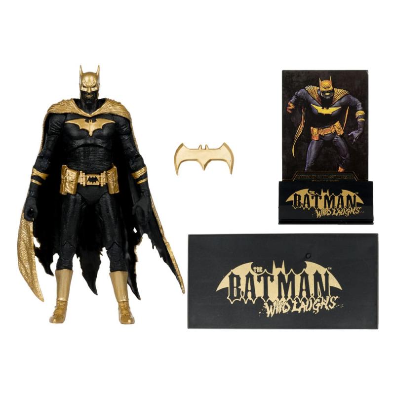 DC Multiverse Action Figure Batman of Earth-22 Infected (Dark Metal) Knightmare Edition (Gold Label)