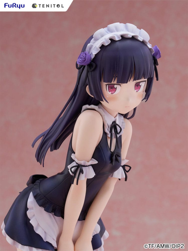 Ore no Imouto ga Konna ni Kawaii Wake ga Nai. Tenitol Tall PVC Statue Kuroneko swimsuits maid Ver. 2 6