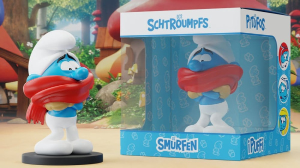 The Smurfs Statue Chilly Smurf 12 cm 3