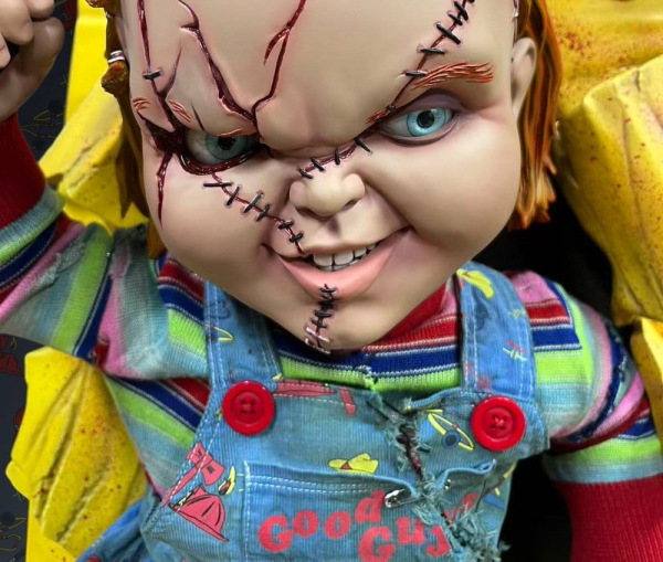 Chucky (Child´s Play) Wall Sculpture 1/1 Bride of Chucky 43 x 46 x 76 cm 2