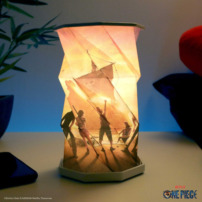One Piece foldable Lamp Straw Hat Crew 15 cm 7