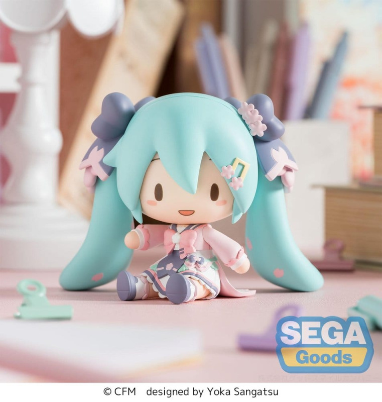 Hatsune Miku fuwa petit Chibi Figure "New Semester" 8 cm 1