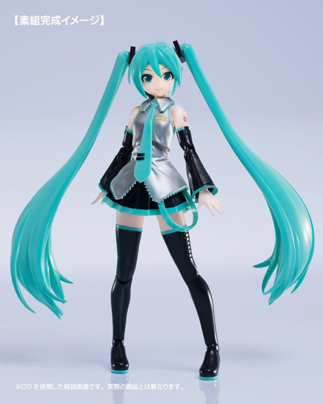 Character Vocal Series 01: Hatsune Miku Plamatea Plastic Model Kit Hatsune Miku 15 cm 9