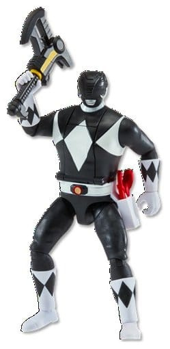 Mighty Morphin Power Rangers Season 2 Auto-Morphin Action Figure Black Ranger