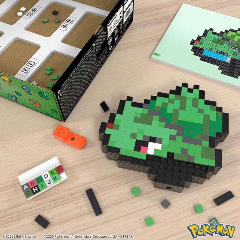 Pokémon MEGA Construction Set Bulbasaur Pixel Art