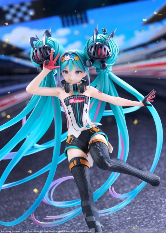 Hatsune Miku Taito Kuji PVC Figure Racing Miku 2026 Ver. Original 18 cm 6