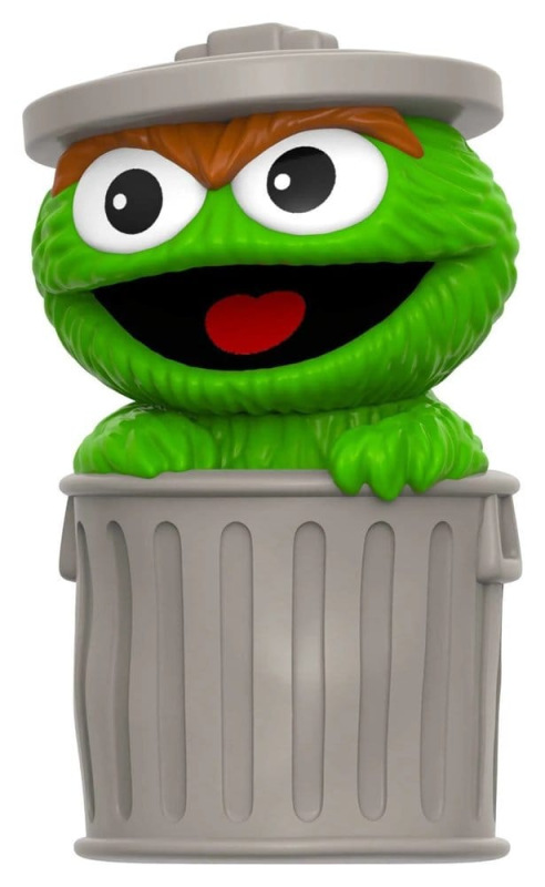 Sesame Street Fun! Fun! Soft Vinyl Figur Wave 01 - Oscar the Grouch 18 cm 2