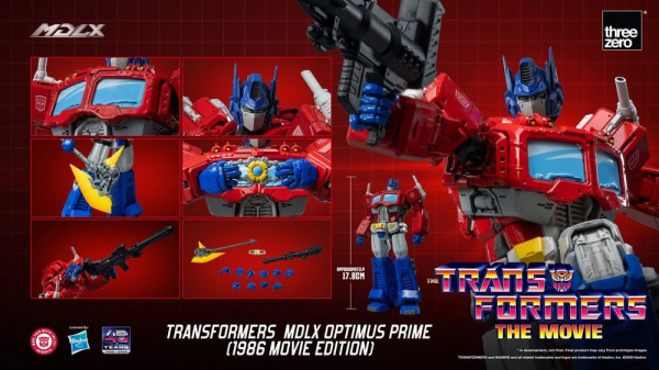 Transformers MDLX Action Figure Optimus Prime (1986 Movie Edition) 18 cm 8