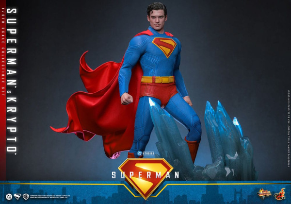 Superman (2025) Movie Masterpiece Action Figure 1/6 Superman & Krypto 33 cm 12