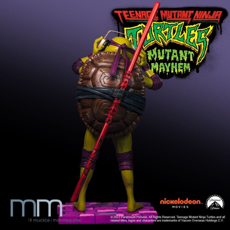 Teenage Mutant Ninja Turtles: Mutant Mayhem Life-Size Statue Donatello 170 cm 1