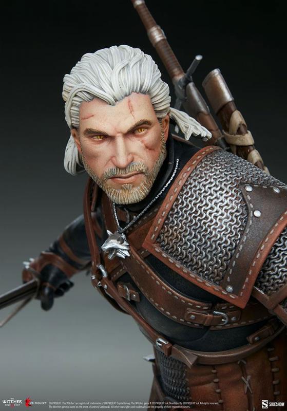 The Witcher 3 Wild Hunt: Geralt 42 cm Statue - Sideshow Collectibles