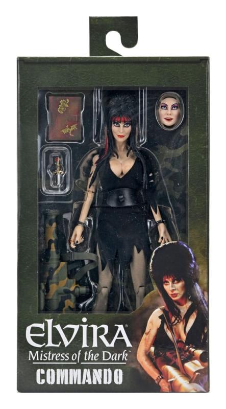 Elvira: Mistress of the Dark Clothed Action Figure Commando Elvira 20 cm 1