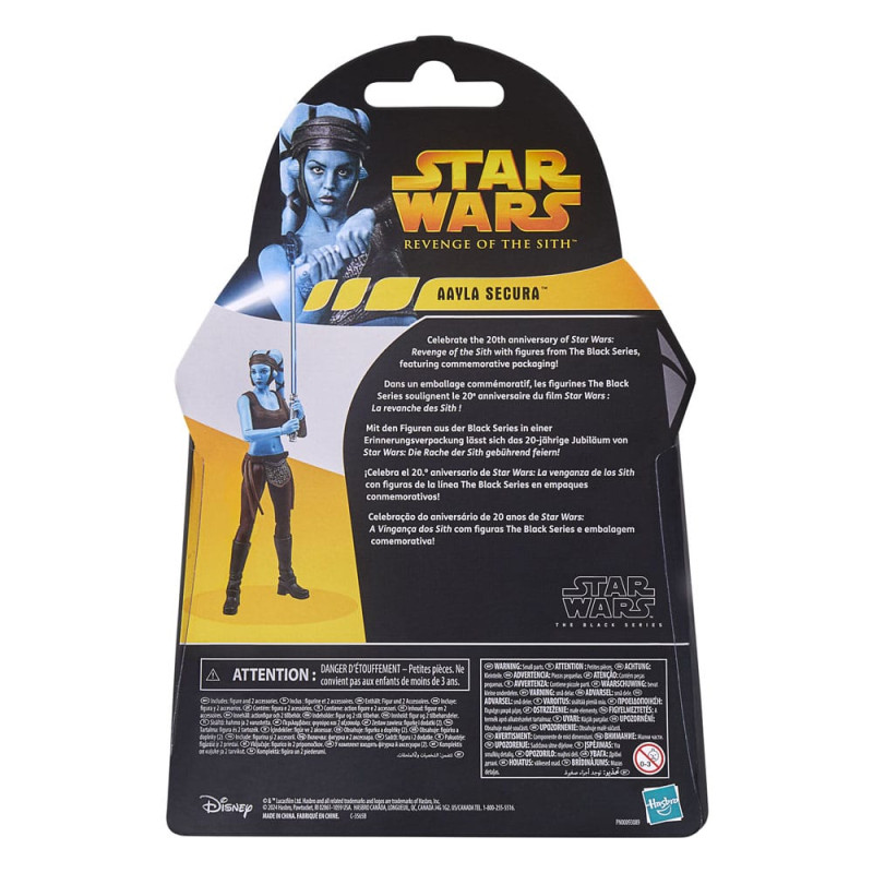 Star Wars Episode III Black Series Action Figure 20th Anniversary Aayla Secura 15 cm 2