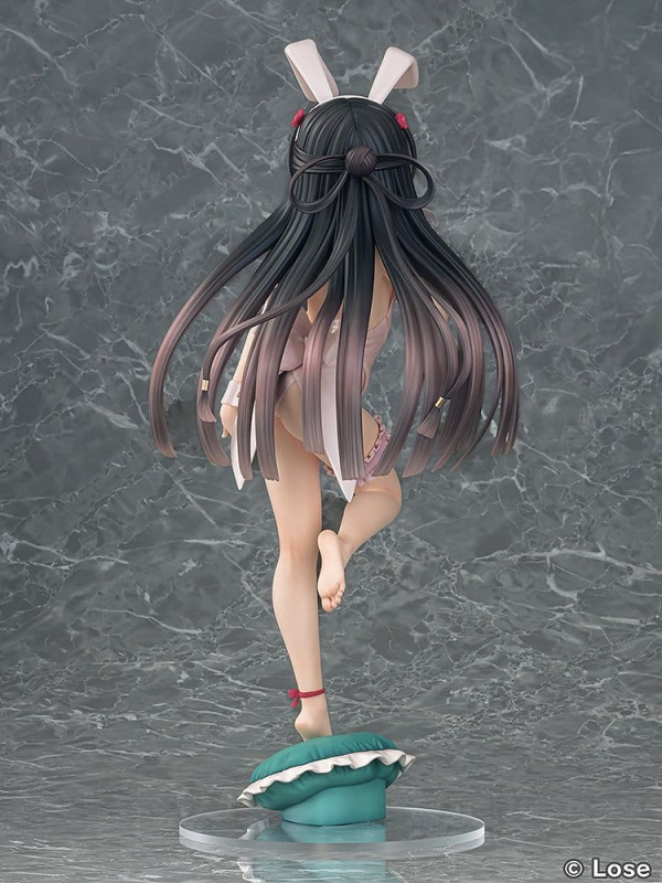 Maitetsu Last Run!! Statue 1/3 Hachiroku: White Bunny Ver. 40 cm 3