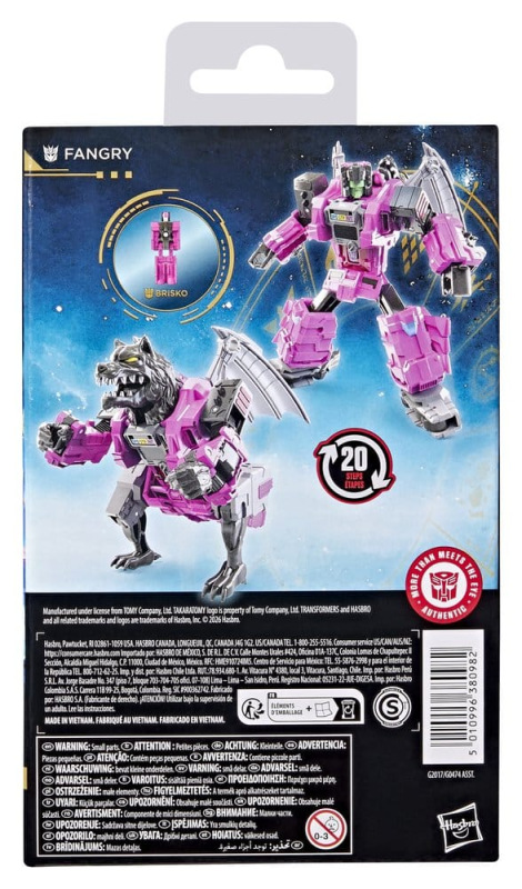 Transformers Age of the Primes Deluxe Class Action Figure Fangry 13 cm 1