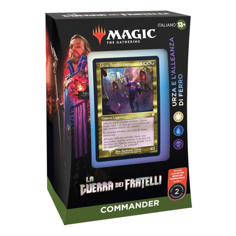 Magic the Gathering La Guerra dei Fratelli Commander Decks Display (4) italian