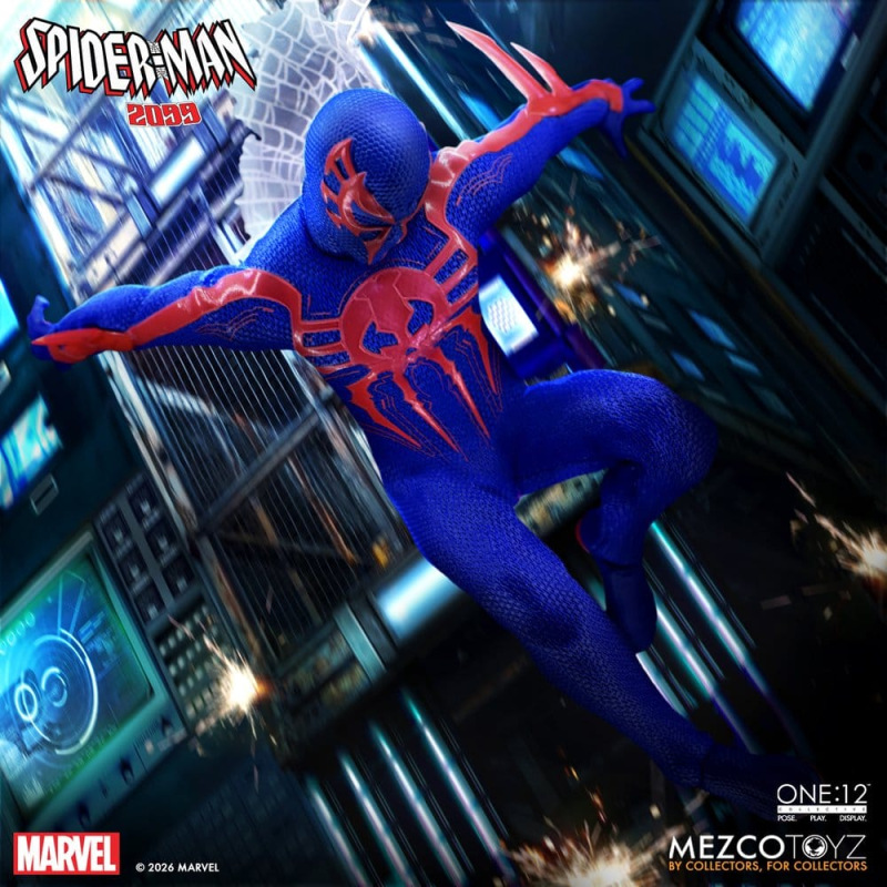 Marvel Comics One:12 Collective Action Figure 1/12 Spider-Man 2099 17 cm 5