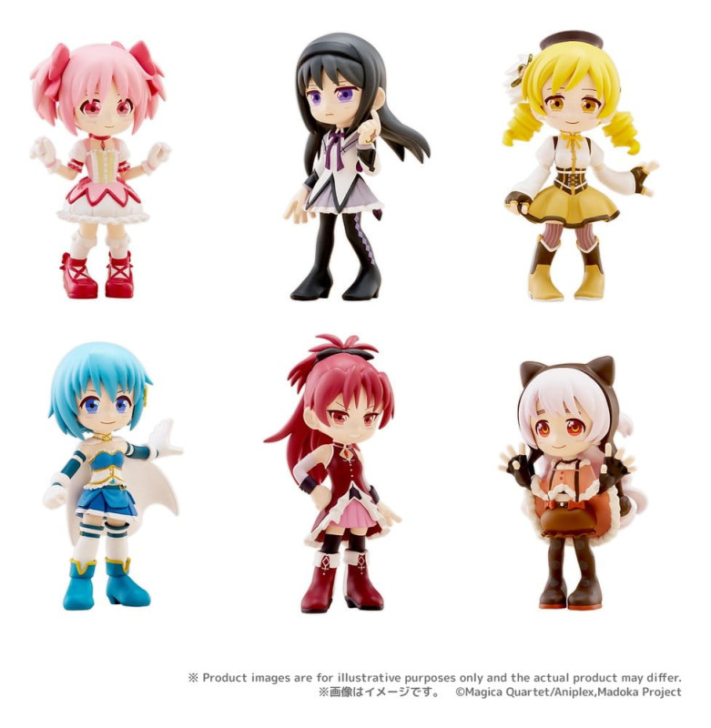 Puella Magi Madoka Magica PalVerse Collection PVC Figures Box Ver. 9 cm Assortment (6)