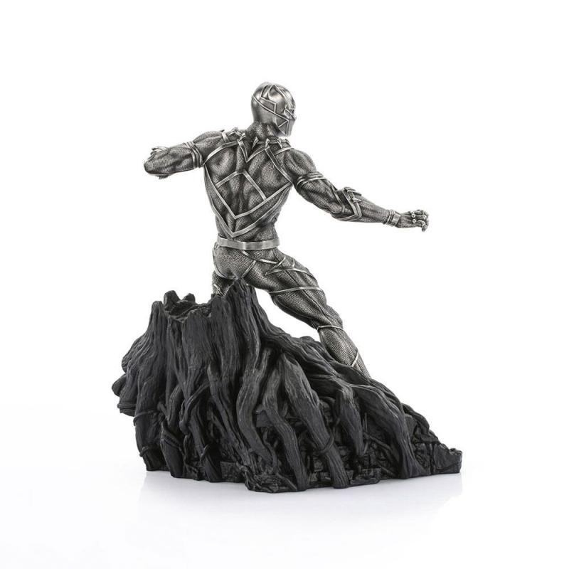 Marvel: Black Panther Guardian 24 cm Pewter Collectible Statue - Royal Selangor