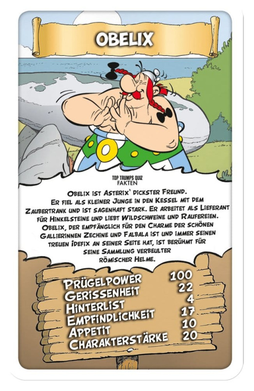 Asterix Card Game Top Trumps *German Version* 4