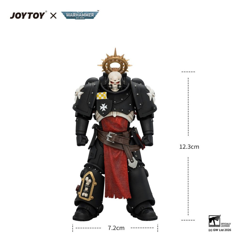 Warhammer Action Figure Black Templars Execrator 2 12 cm 6