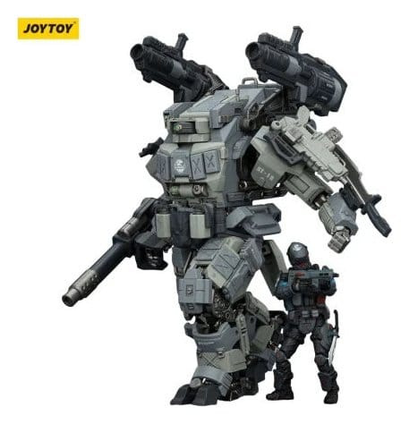 Dark Source Action Figure 1/25 APOC Series Bedrock Fury Fire Strike Mech ST-8618 14 cm 5