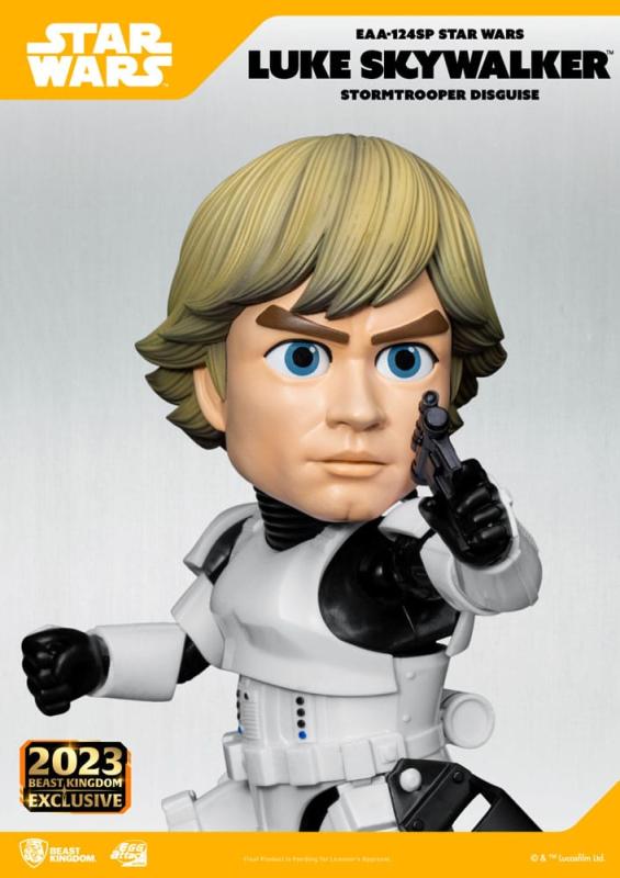 Star Wars: Luke Skywalker (Stormtrooper Disguise) 17 cm Egg Attack Statue - BKT