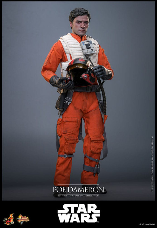 Star Wars Action Figure 1/6 Poe Dameron 30 cm 5